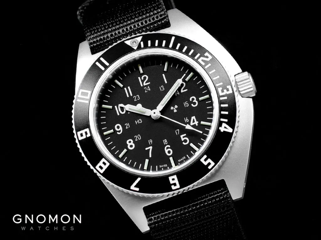 Pilot’s Navigator Stainless Steel Sterile Dial - Ballistic Nylon Ref. WW194001SS-0801