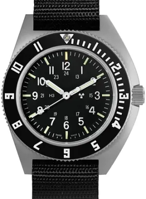 Pilot’s Navigator Stainless Steel Sterile Dial - Ballistic Nylon Ref. WW194001SS-0801