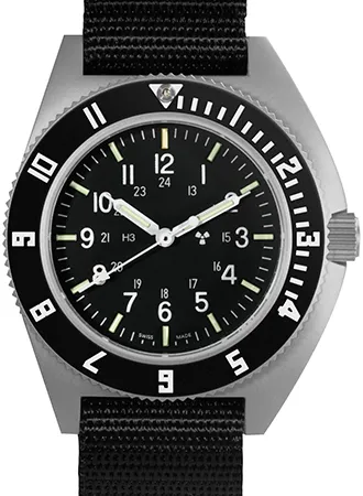 Pilot’s Navigator Stainless Steel Sterile Dial - Nylon DEFSTAN Ref. WW194001SS-0802