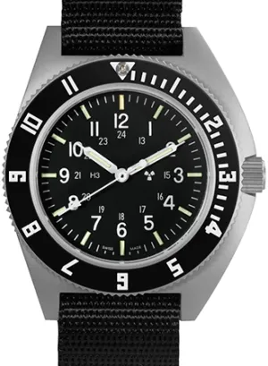 Pilot’s Navigator Stainless Steel Sterile Dial - Nylon DEFSTAN Ref. WW194001SS-0802