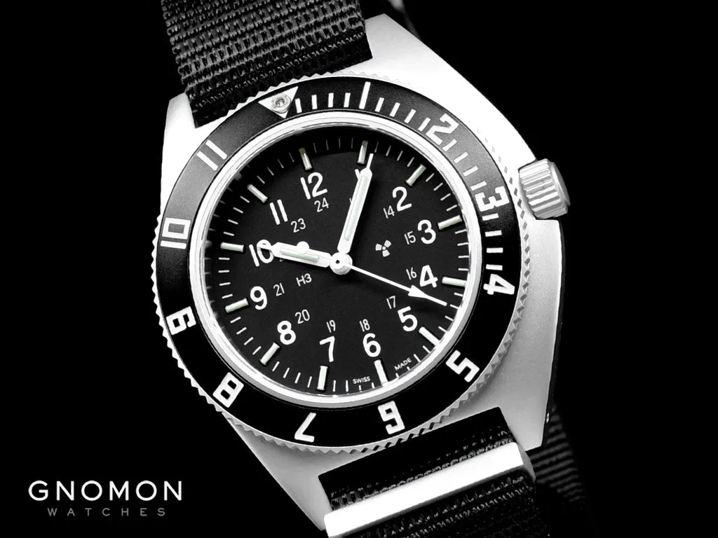 Pilot’s Navigator Stainless Steel Sterile Dial - Nylon DEFSTAN Ref. WW194001SS-0802