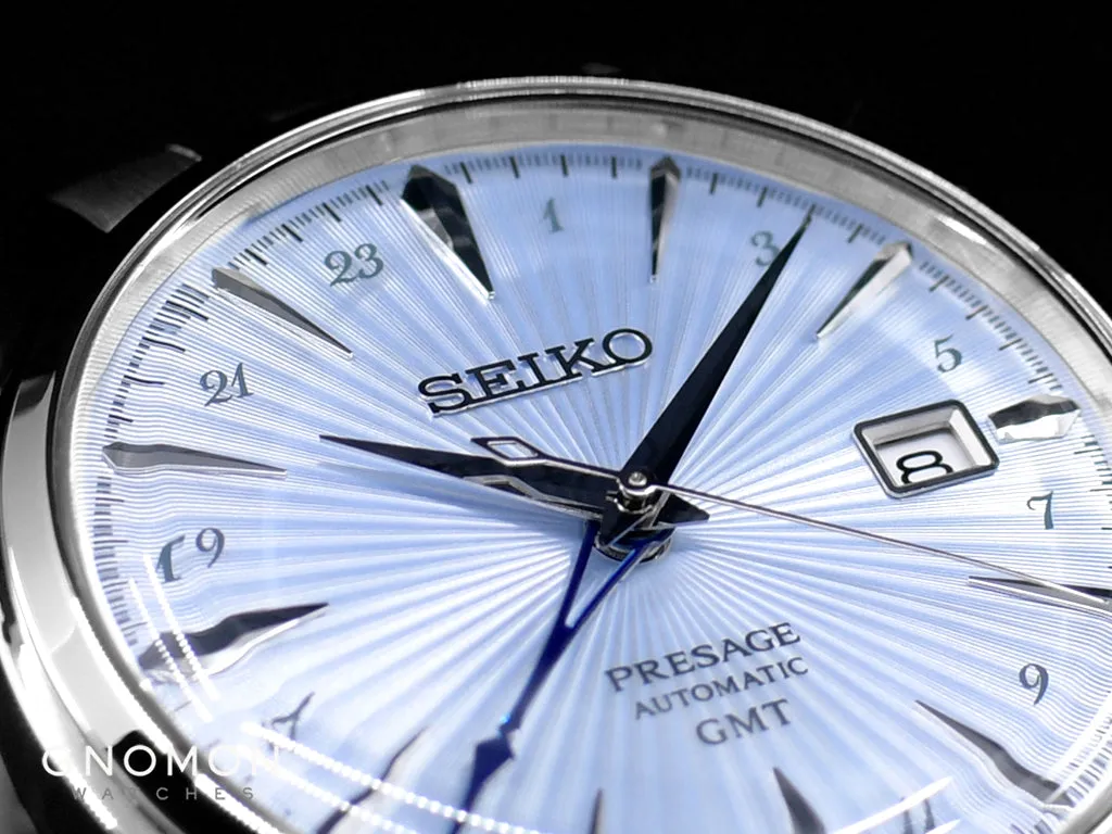 Presage Cocktail Time GMT Blue Ref. SARY241