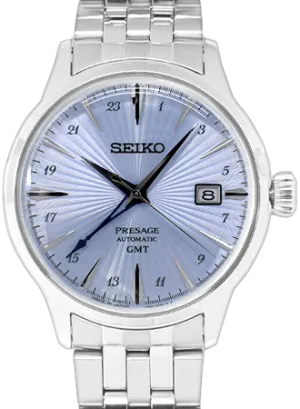 Presage Cocktail Time GMT Blue Ref. SARY241