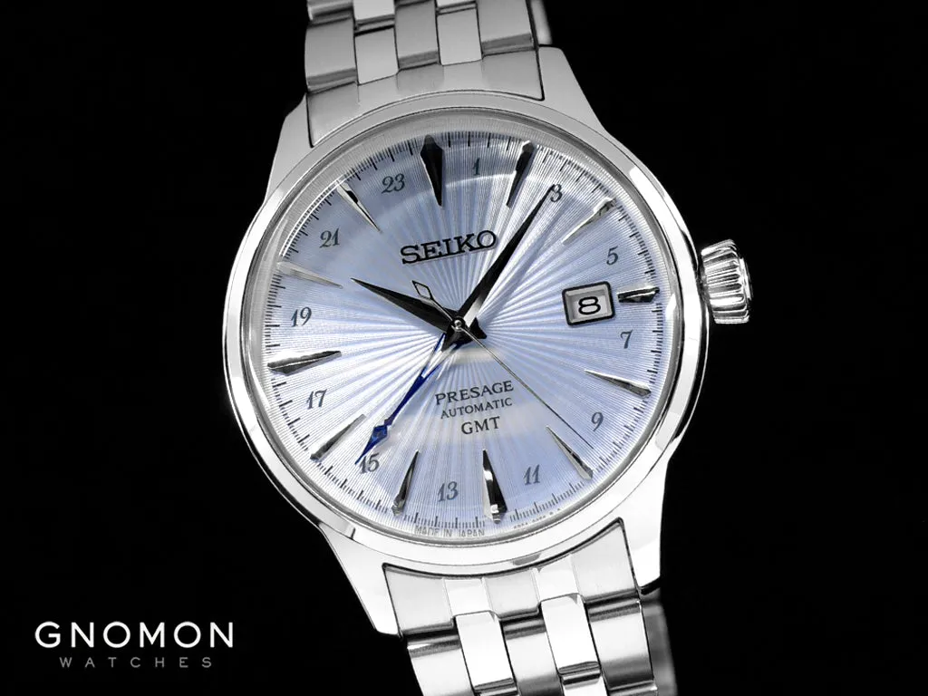 Presage Cocktail Time GMT Blue Ref. SARY241