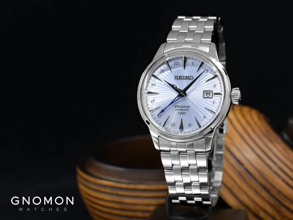 Presage Cocktail Time GMT Blue Ref. SARY241