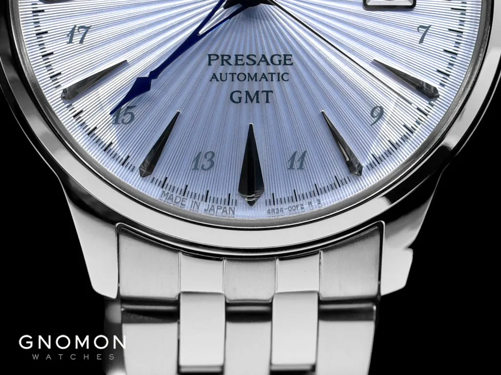 Presage Cocktail Time GMT Blue Ref. SARY241