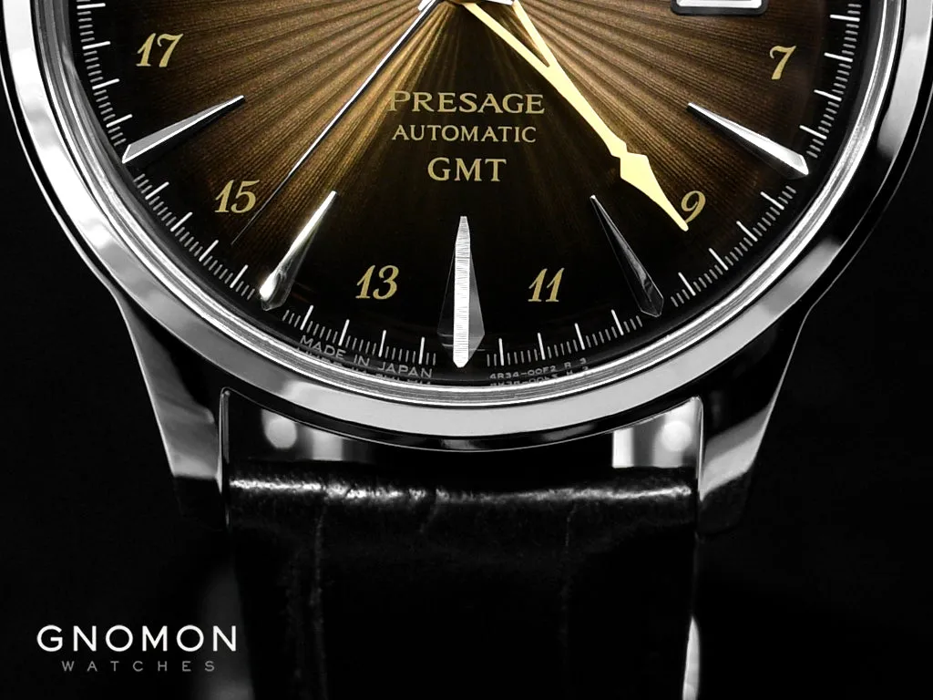 Presage Cocktail Time GMT Brown Ref. SARY243
