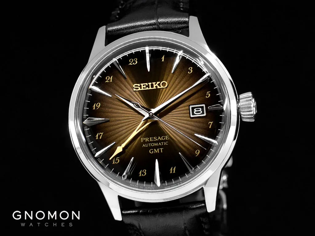 Presage Cocktail Time GMT Brown Ref. SARY243