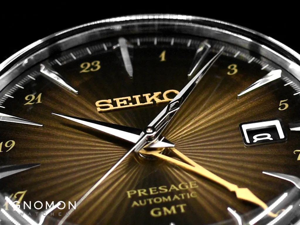 Presage Cocktail Time GMT Brown Ref. SARY243