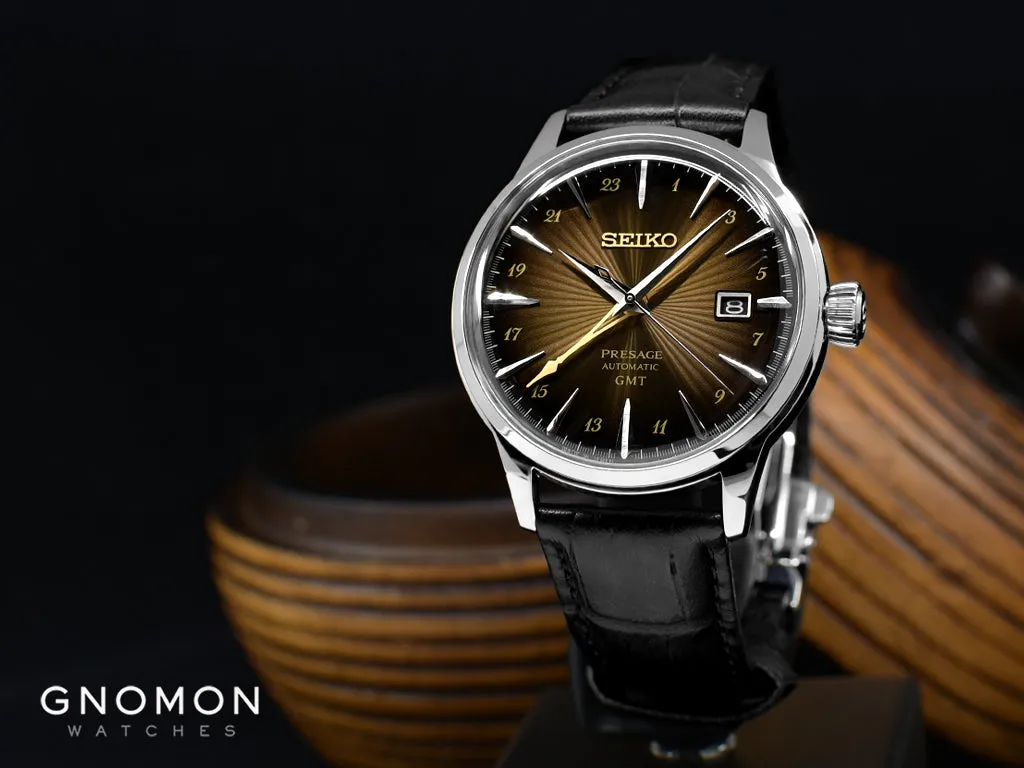 Presage Cocktail Time GMT Brown Ref. SARY243