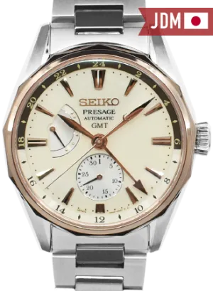 Presage Ocean Traveler GMT Champagne Ref. SARF012