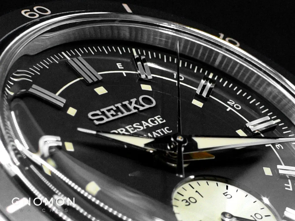 Presage “Style60’s” Power Reserve Black Ref. SARY211