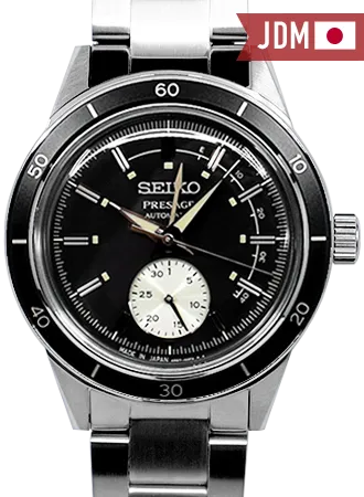 Presage “Style60’s” Power Reserve Black Ref. SARY211