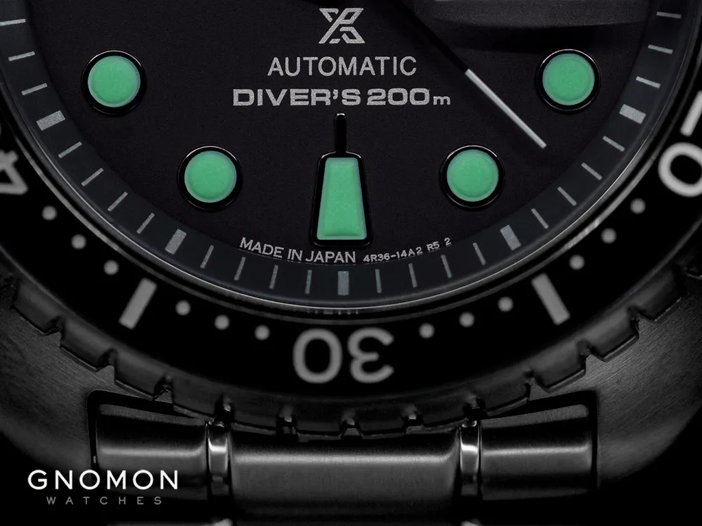 Prospex 200M Automatic Turtle The Black Series Ref. SBDY127