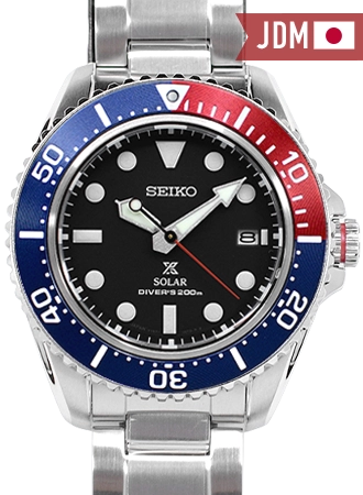 Prospex 200M Diver Scuba Solar "Pepsi" Ref. SBDJ053