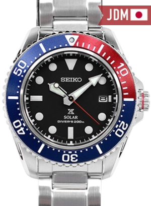 Prospex 200M Diver Scuba Solar "Pepsi" Ref. SBDJ053