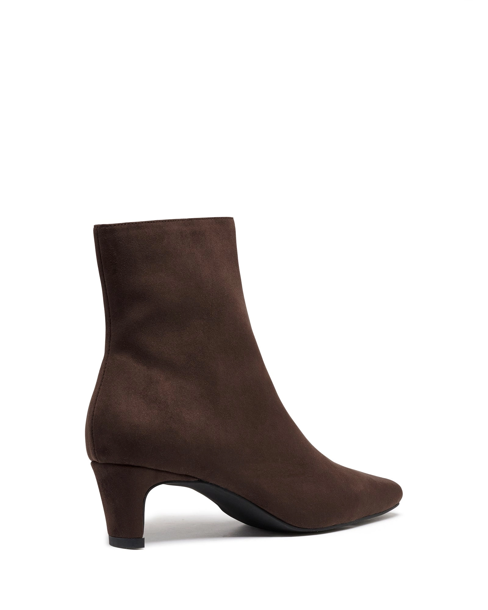 Reese Ankle Boot Chocolate Microsuede