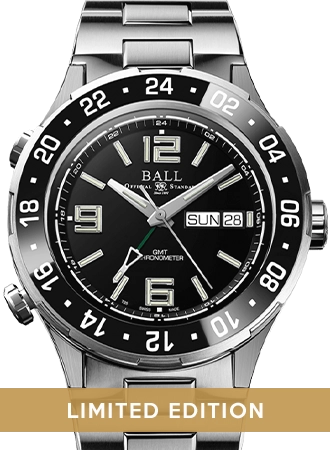 Roadmaster Marine GMT Black Ceramic - Ltd Ed 1000pcs Ref. DG3030B-S7CJ-BK