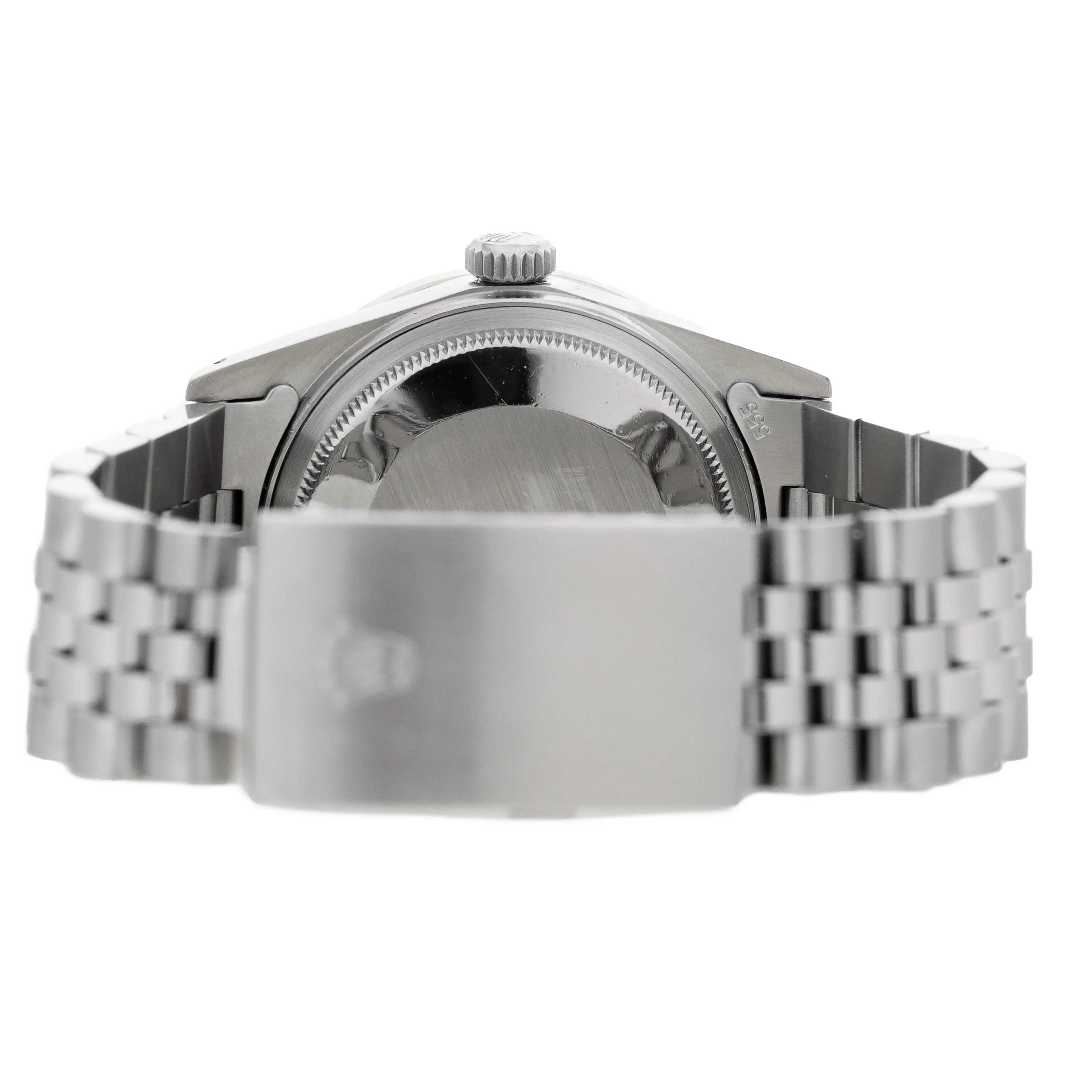 Rolex Datejust 36 Stainless Steel Silver Dial Diamond Jubilee 36mm 16014