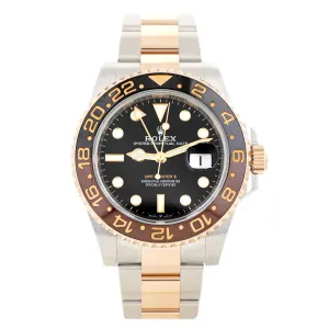 Rolex GMT-Master II 'Root Beer' Steel & Rose Gold Black 40mm 126711CHNR Full Set