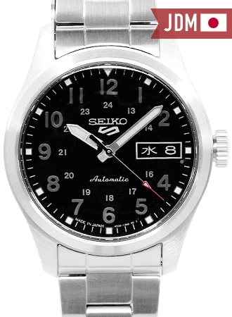 Seiko 5 Sports “Field Sports Style” Automatic 36 Black Ref. SBSA197