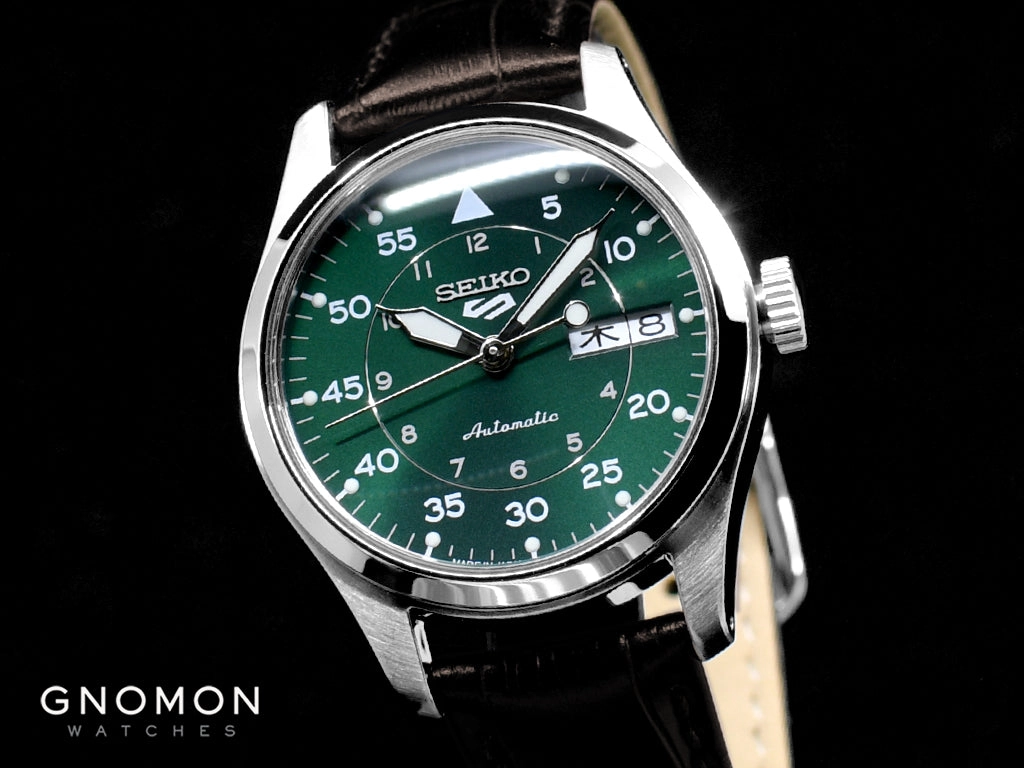 Seiko 5 Sports “Field Suits Style” Automatic 36  Green Ref. SBSA203