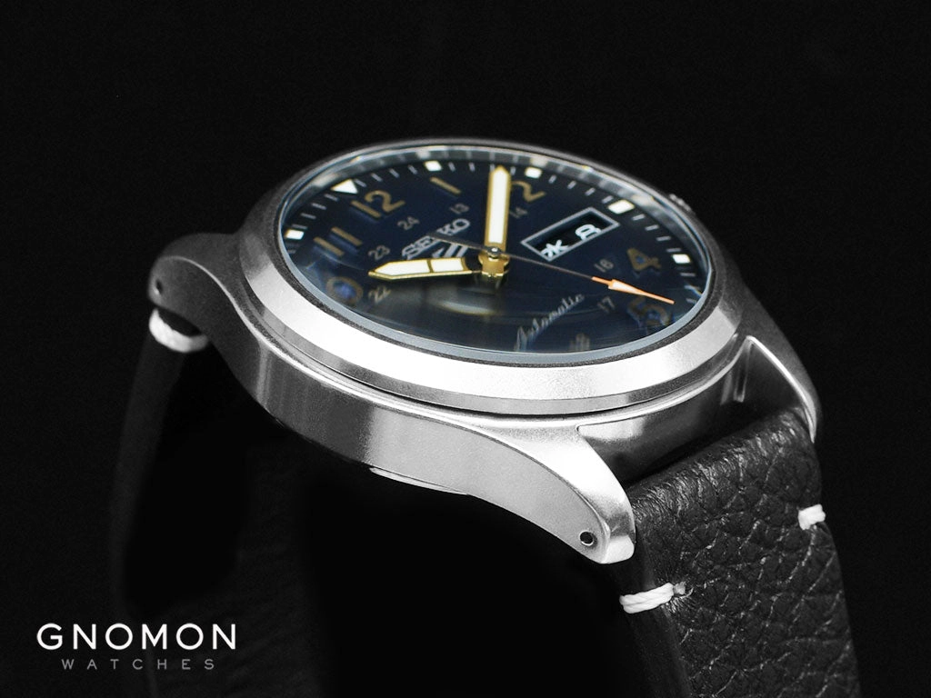 Seiko 5 Sports “Military Style” Blue - Leather Ref. SBSA119