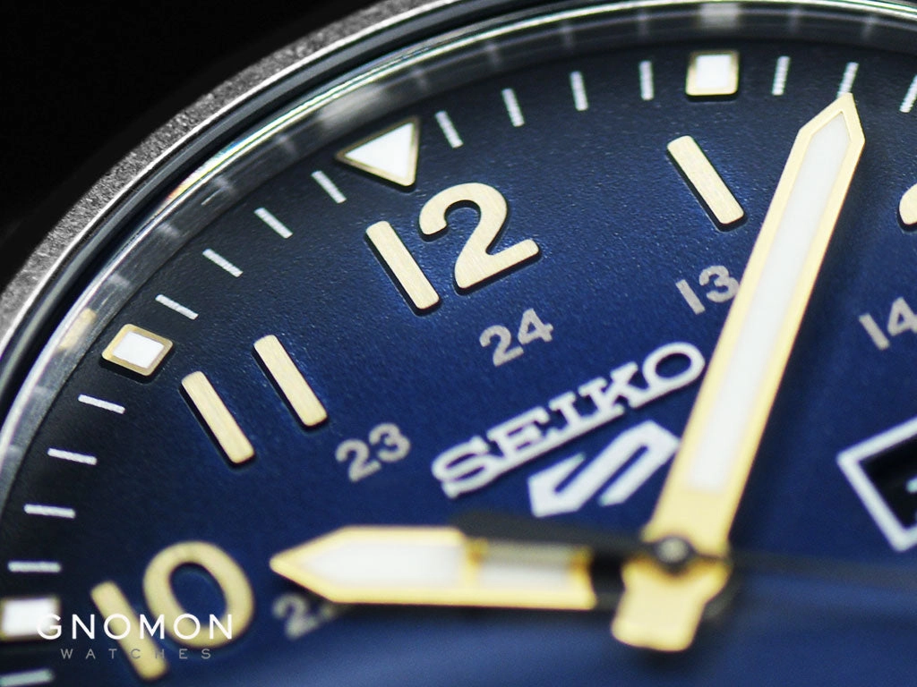 Seiko 5 Sports “Military Style” Blue - Leather Ref. SBSA119