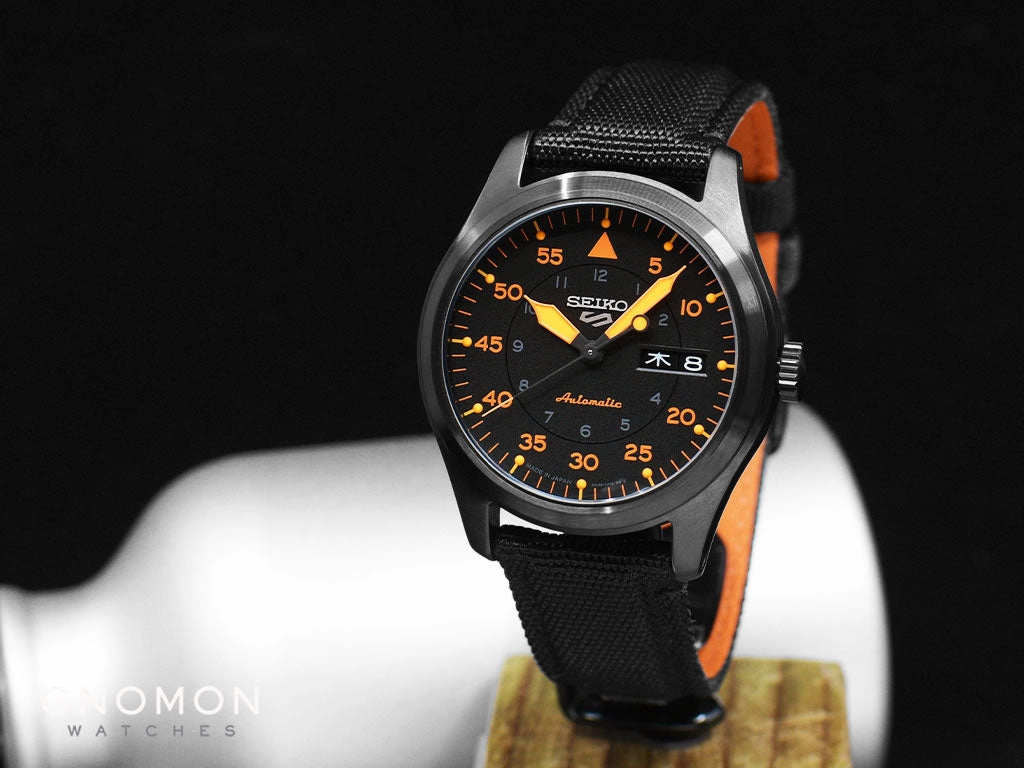 Seiko 5 Sports “Street Style” Flieger Black Ref. SBSA143