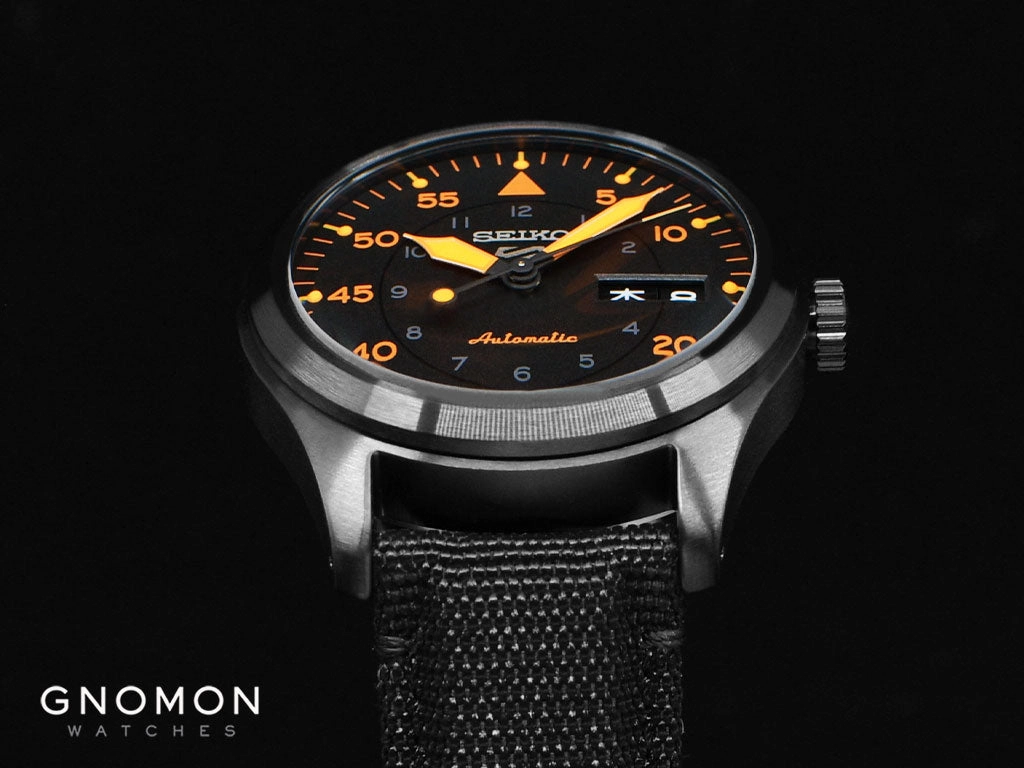 Seiko 5 Sports “Street Style” Flieger Black Ref. SBSA143