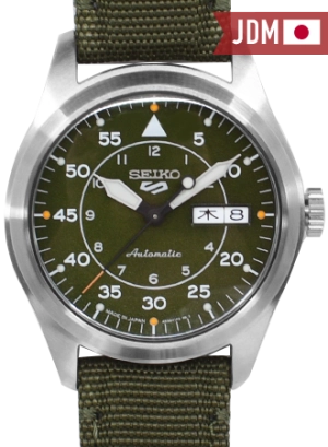 Seiko 5 Sports “Street Style” Flieger Khaki Green Ref. SBSA141