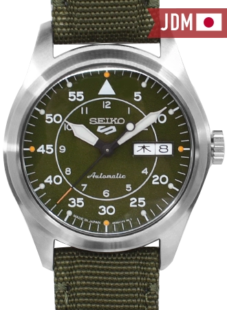 Seiko 5 Sports “Street Style” Flieger Khaki Green Ref. SBSA141