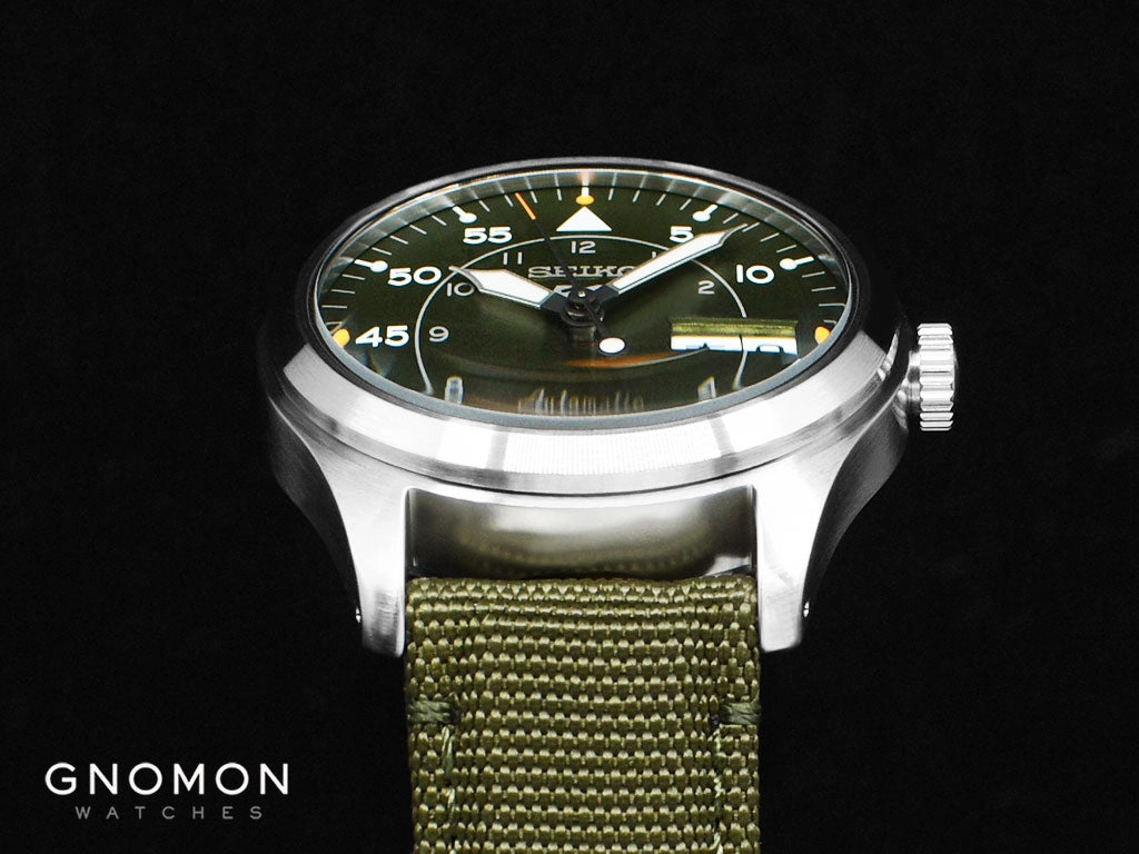 Seiko 5 Sports “Street Style” Flieger Khaki Green Ref. SBSA141