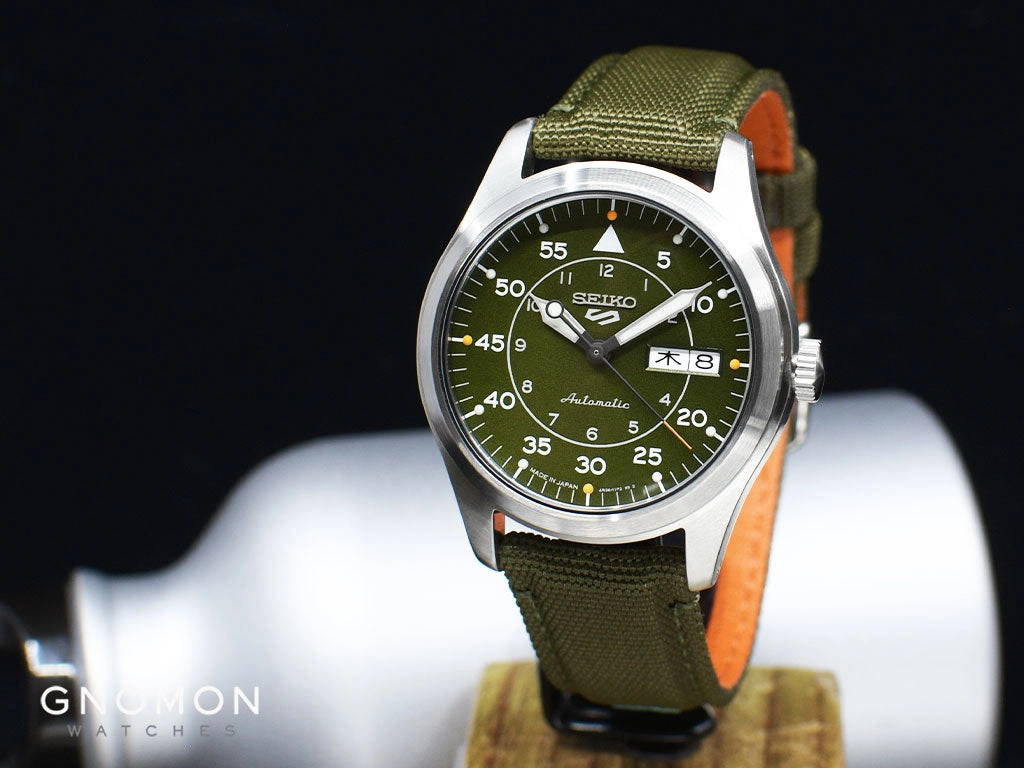 Seiko 5 Sports “Street Style” Flieger Khaki Green Ref. SBSA141