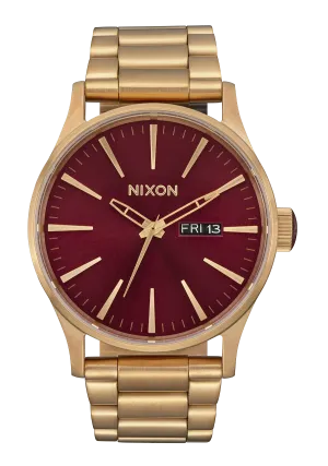 Sentry Stainless Steel - Oxblood Sunray / Gold