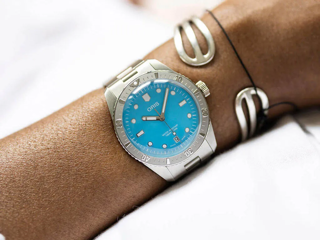 Sixty Five "Cotton Candy" Blue - Bracelet - 38mm - Ref. 01 733 7771 4055-07 8 19 18