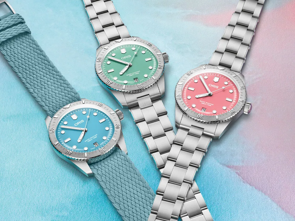 Sixty Five "Cotton Candy" Blue - Bracelet - 38mm - Ref. 01 733 7771 4055-07 8 19 18