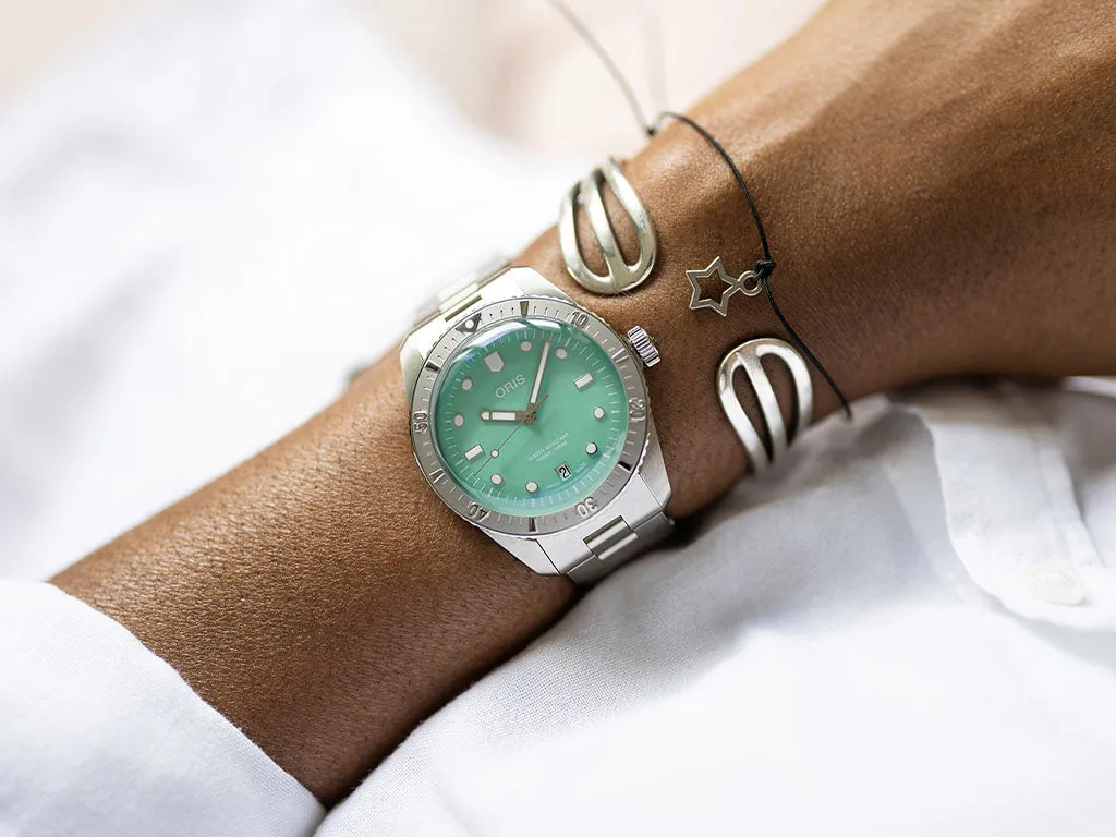 Sixty Five "Cotton Candy" Green - Bracelet - 38mm - Ref. 01 733 7771 4057-07 8 19 18
