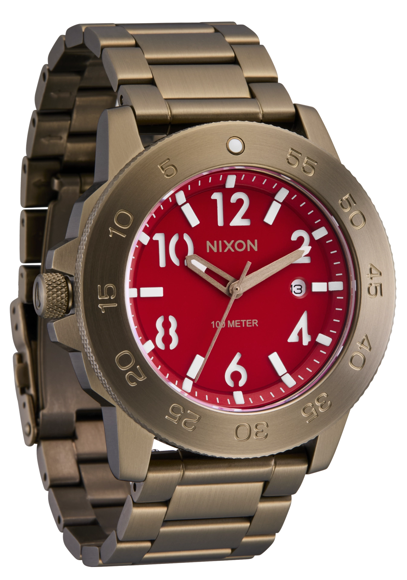 Smyth 44 - Khaki / Red
