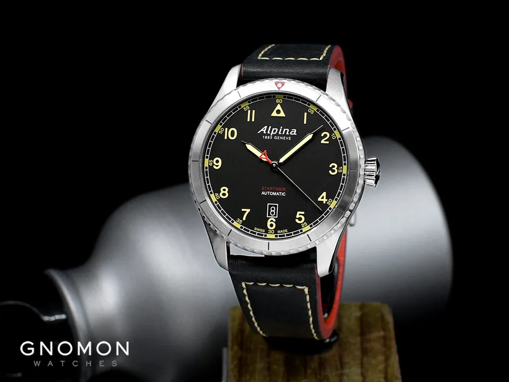Startimer Pilot Automatic Black Vintage 41mm Ref. AL-525BBG4S26