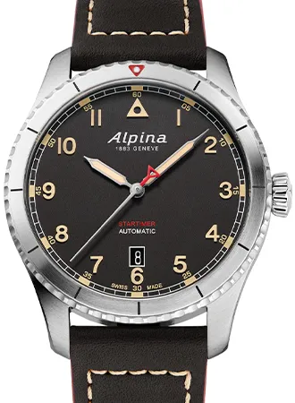Startimer Pilot Automatic Black Vintage 41mm Ref. AL-525BBG4S26