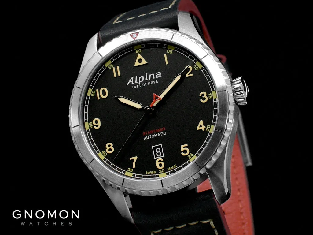 Startimer Pilot Automatic Black Vintage 41mm Ref. AL-525BBG4S26