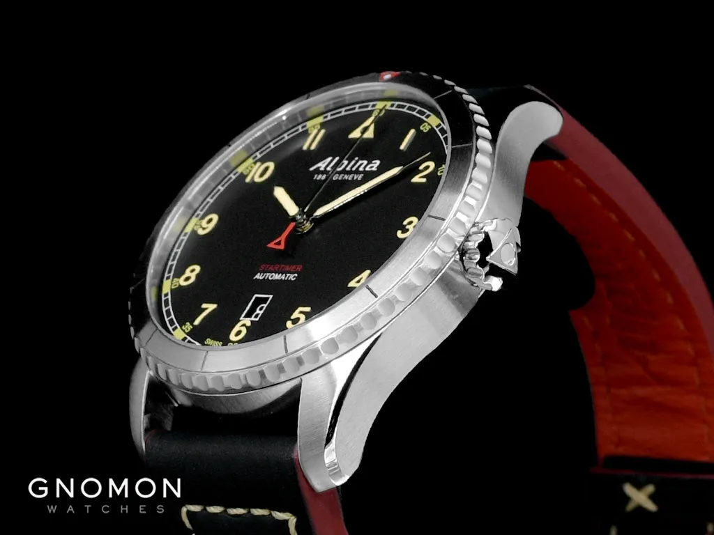 Startimer Pilot Automatic Black Vintage 41mm Ref. AL-525BBG4S26