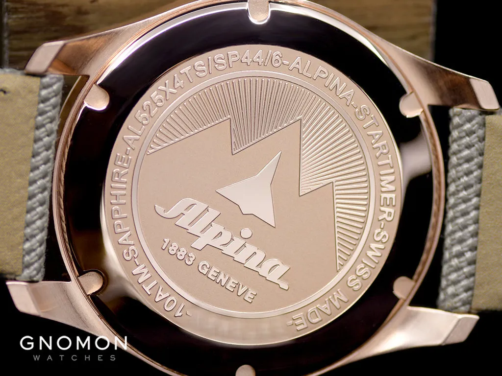 Startimer Pilot Automatic Rose Gold 41mm Ref. AL-525BR4S24