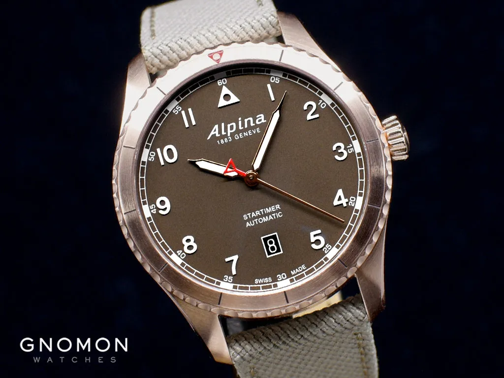 Startimer Pilot Automatic Rose Gold 41mm Ref. AL-525BR4S24