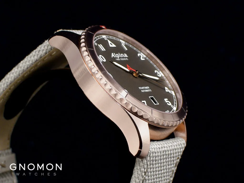 Startimer Pilot Automatic Rose Gold 41mm Ref. AL-525BR4S24