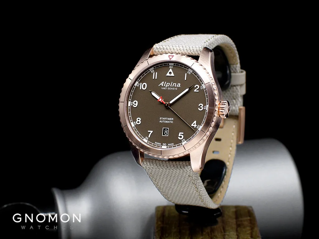 Startimer Pilot Automatic Rose Gold 41mm Ref. AL-525BR4S24
