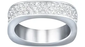 Swarovski Vio Rhodium Plated Crystals Womens Ring Size 7 / 55 - 5017113