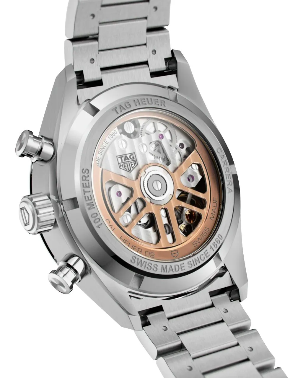 TAG Heuer Carrera Automatic Chronograph Stainless Steel Blue Dial Date Mens Watch CBN2011.BA0642