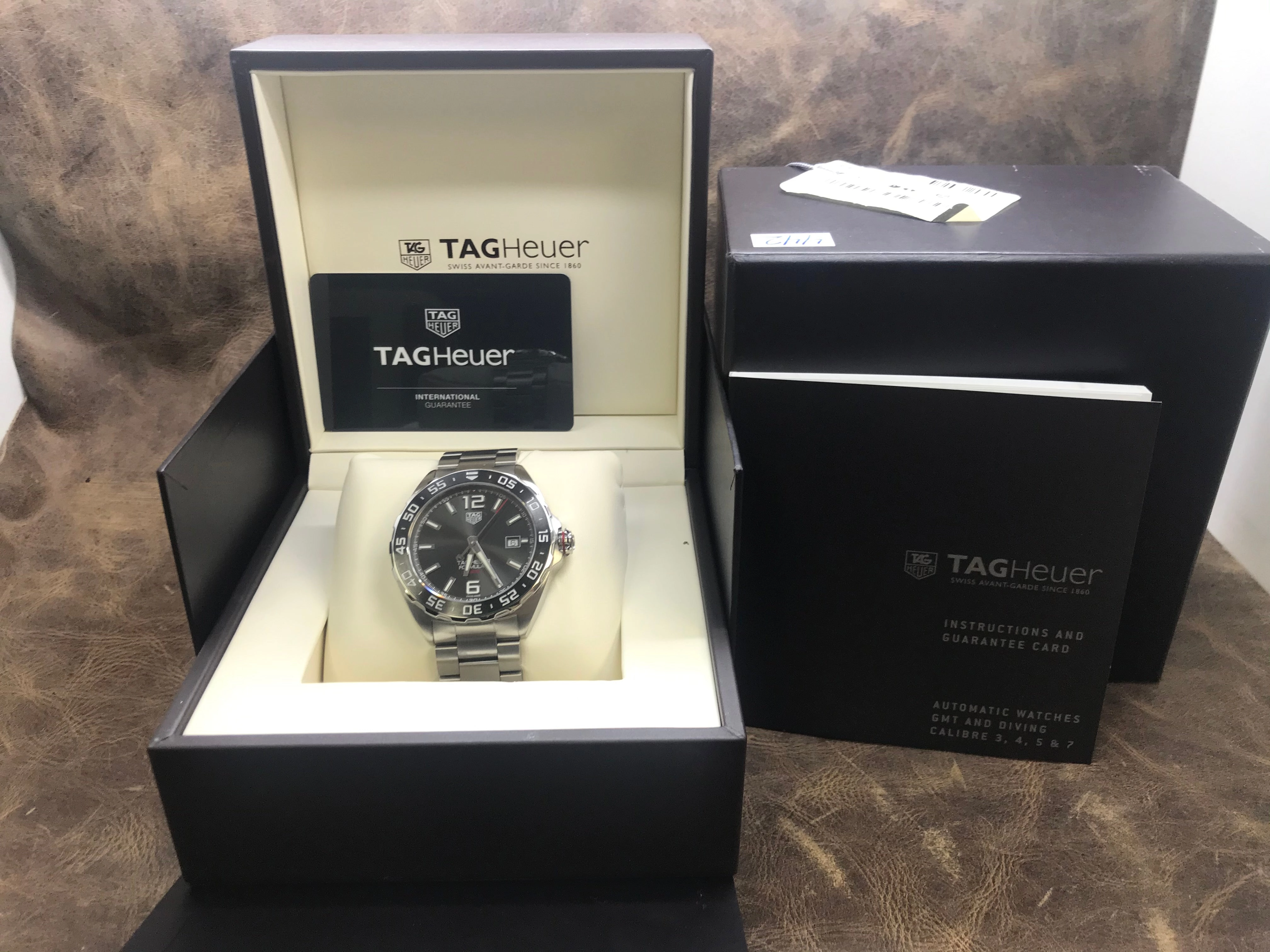 TAG Heuer Formula 1 WAZ2011.BA0842 Anthracite Dial Automatic Men's Watch